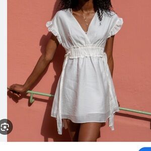 White Zara dress 7385/301/251